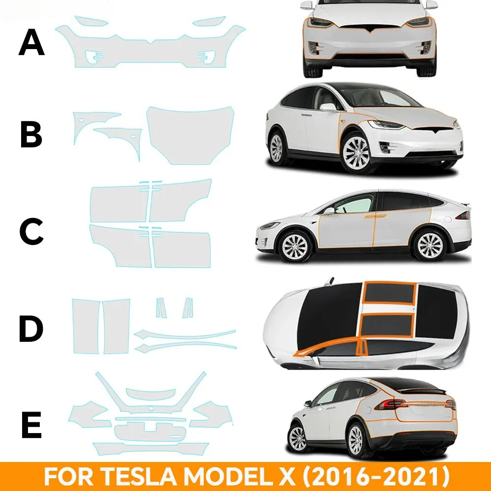 Logo Model Kit - Pre-Cut TPU PPF Clear Paint Protection