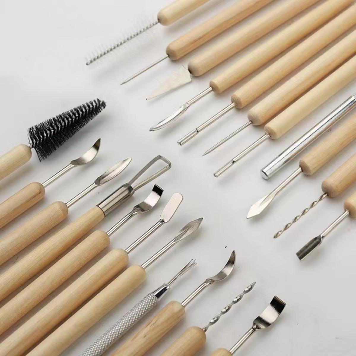 Model Kit Tool Set - 1SET Pottery Clay Sculpting Modeling Tool