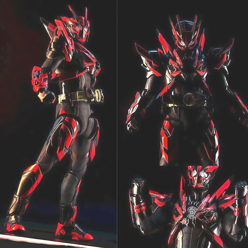 Model Kit Final Fantasy - 15cm Kamen Rider figure Tusk Trump
