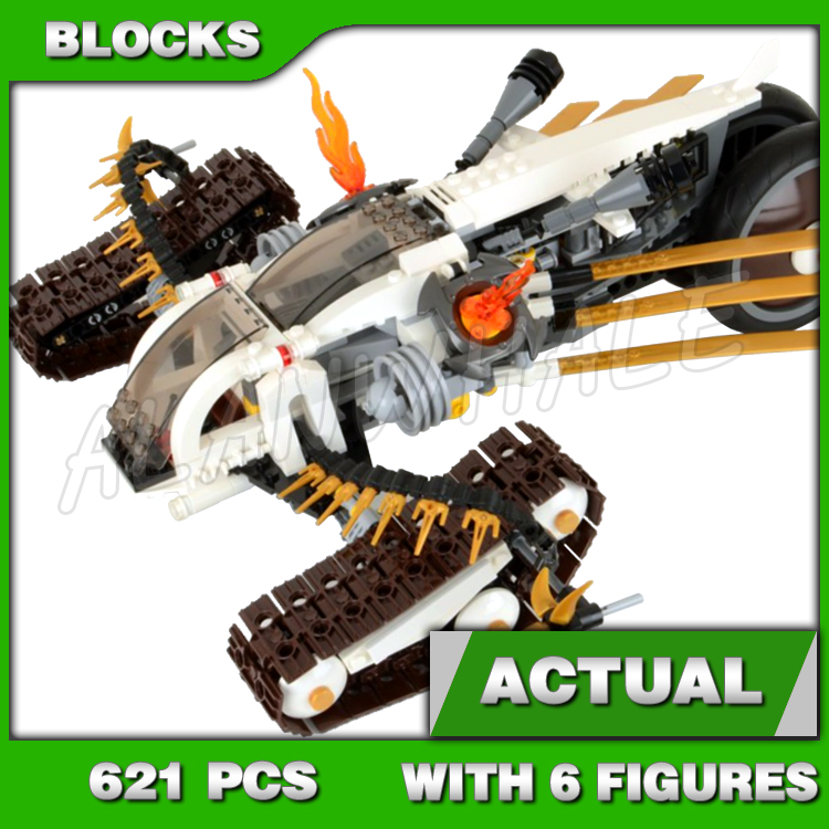 Model Kit Sonic - 621pcs Shinobi Ultra Sonic Raider Detachable