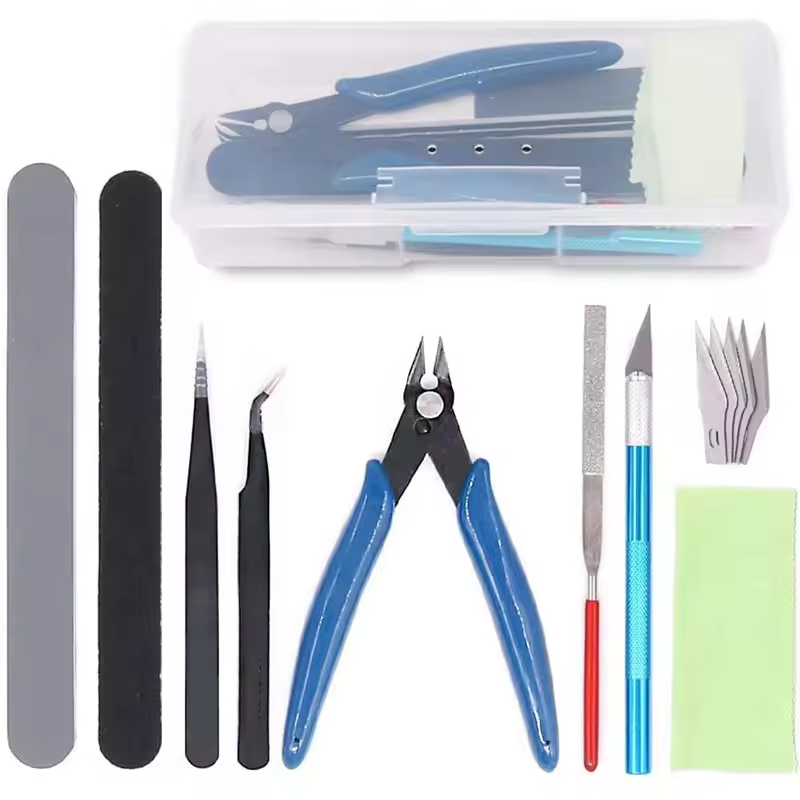 Model Kit Tool Set - 9PCS/1set Model Building Tool Kit, Basic