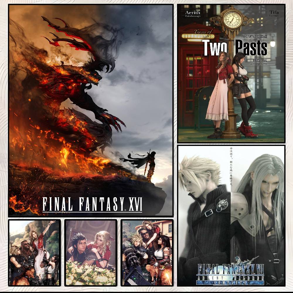 Model Kit Final Fantasy - Anime Figure Sketch Videogames FINAL FANTASY