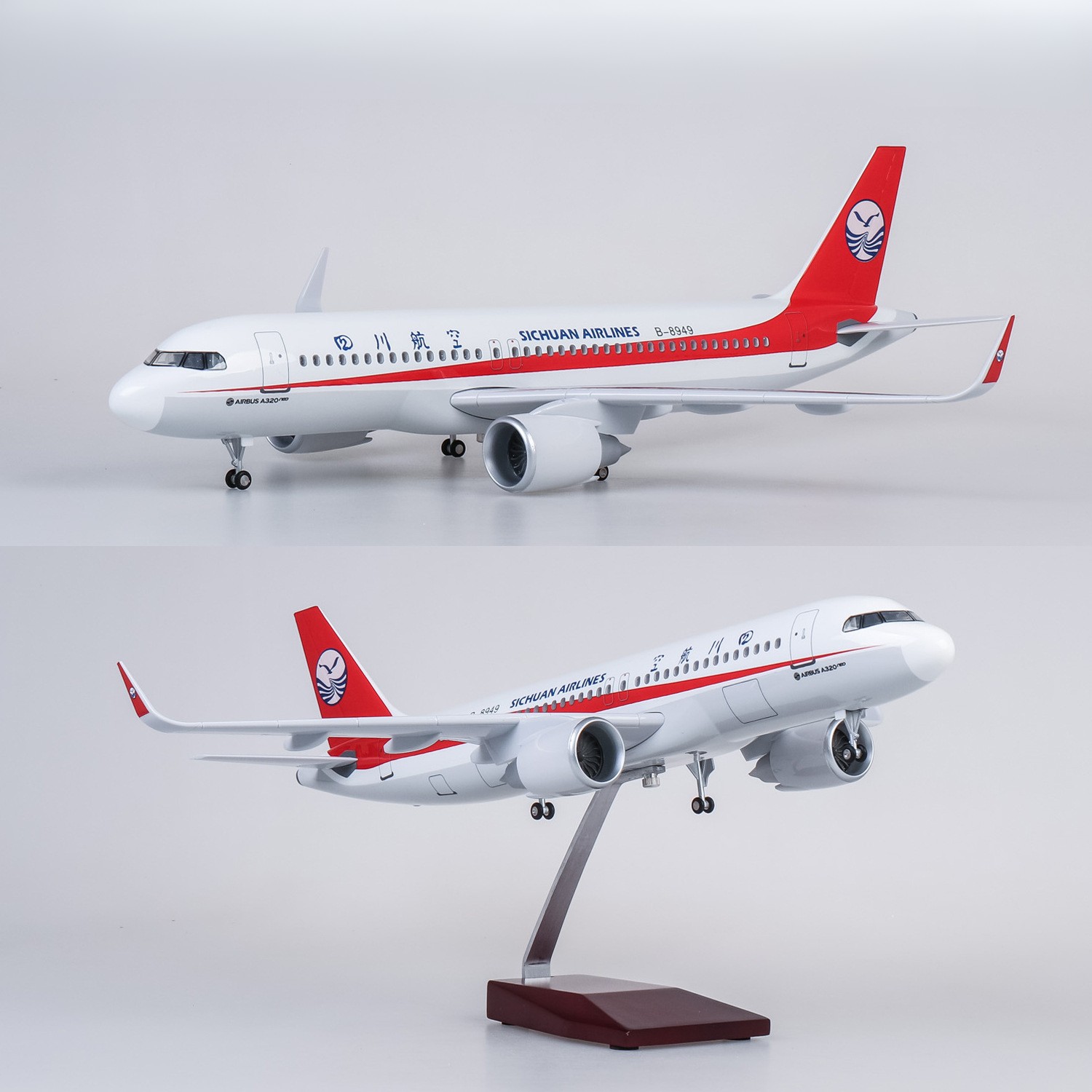 Model Kit Store - 47cm Large Scale Sichuan A320 Diecast