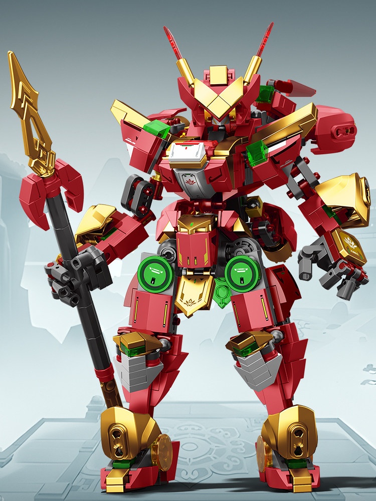 Sembo Block Nezha  Warrior Mec - Model Kit Nezha 评论和价格