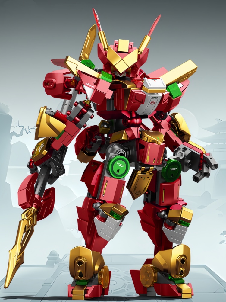 Sembo Block Nezha  Warrior Mec - Model Kit Nezha 评论和价格