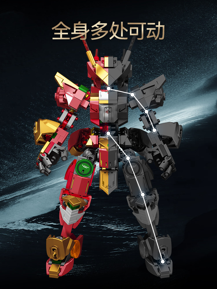 Sembo Block Nezha  Warrior Mec - Model Kit Nezha 评论和价格