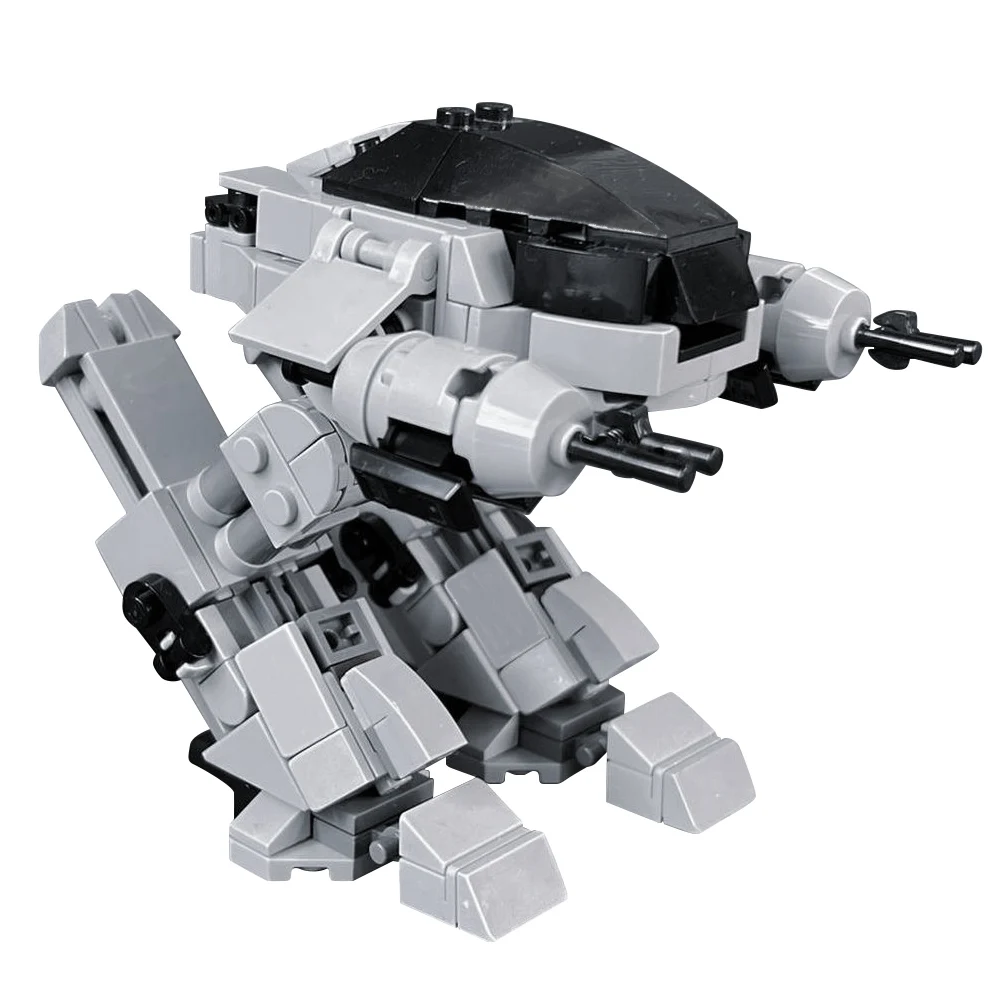 MOC Mechanical War Polices Mec - Model Kit Robocop 评论和价格