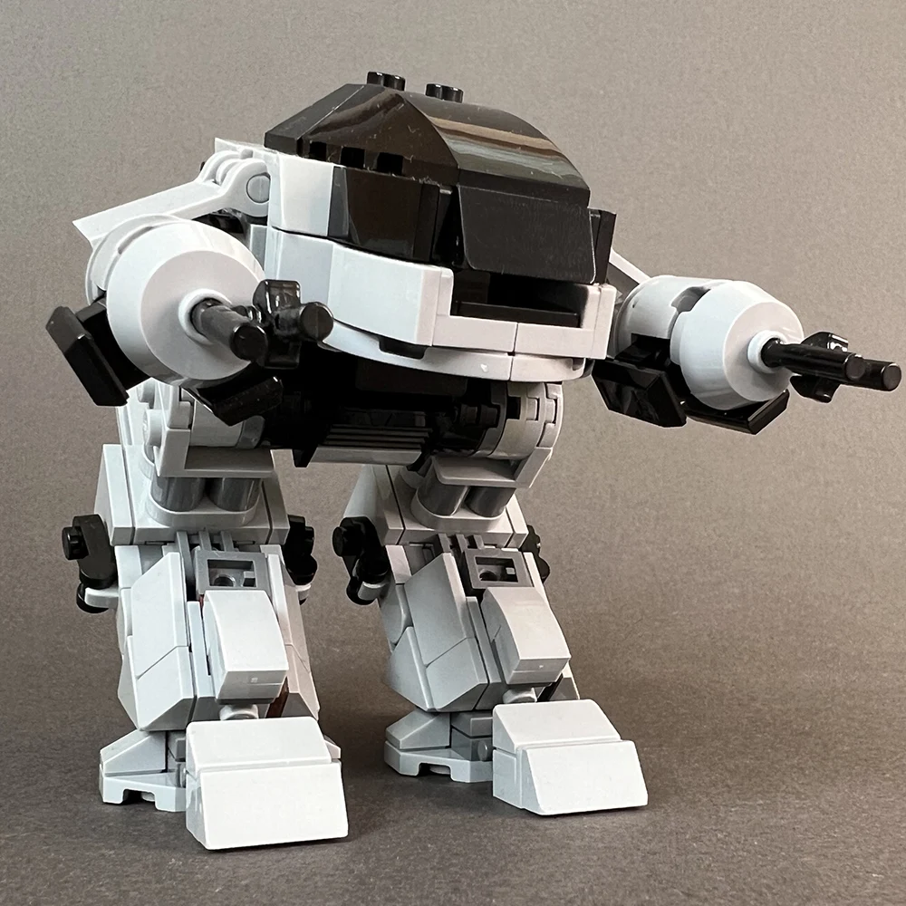 MOC Mechanical War Polices Mec - Model Kit Robocop 评论和价格