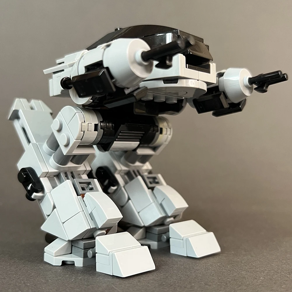 MOC Mechanical War Polices Mec - Model Kit Robocop 评论和价格