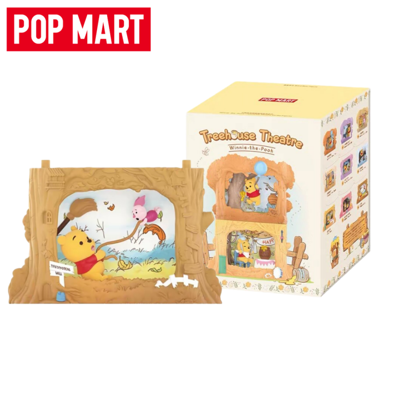 New POP MART Winnie The Pooh T - Model Kit House 评论和价格