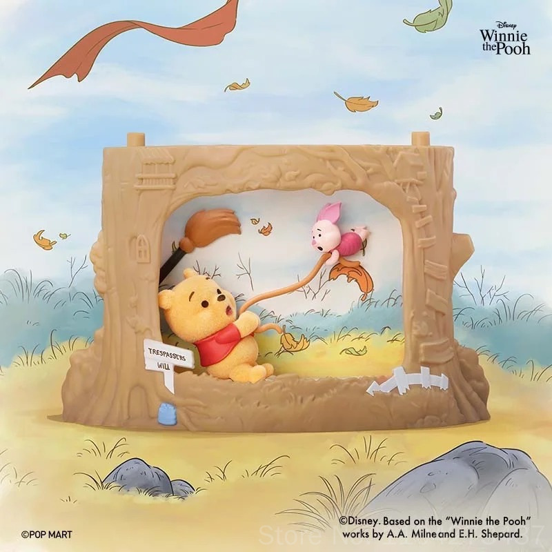 New POP MART Winnie The Pooh T - Model Kit House 评论和价格