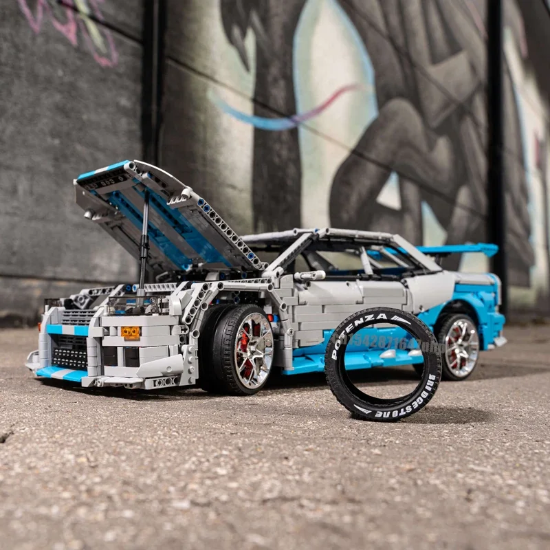 3383PCS supercar model buiding - Model Kit R34 评论和价格