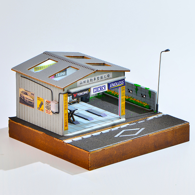 1:64 Scale DIY Auto Repair Sho - Model Kit Store 评论和价格