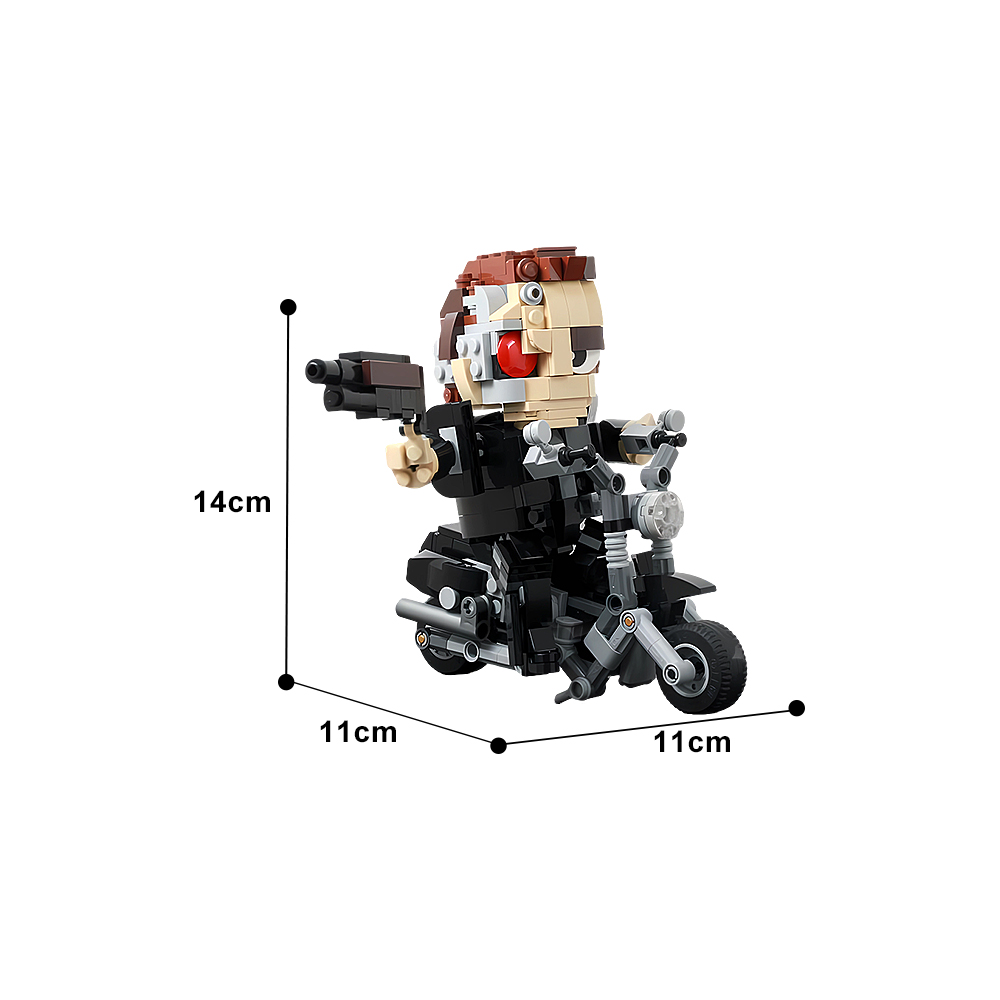 MOC Mechanical Terminator T-80 - Model Kit Robocop 评论和价格