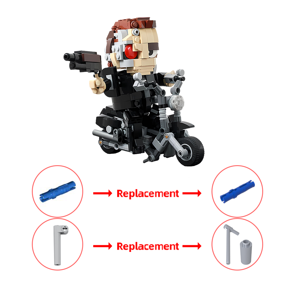 MOC Mechanical Terminator T-80 - Model Kit Robocop 评论和价格