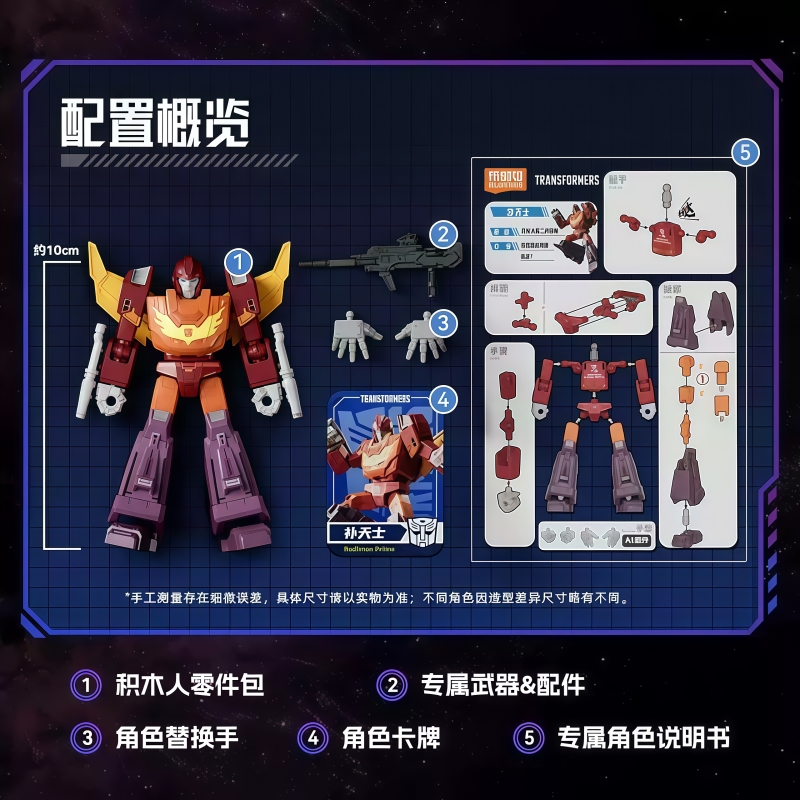 BLOKEES Transformers Wave10 No - Model Kit Rodimus 评论和价格