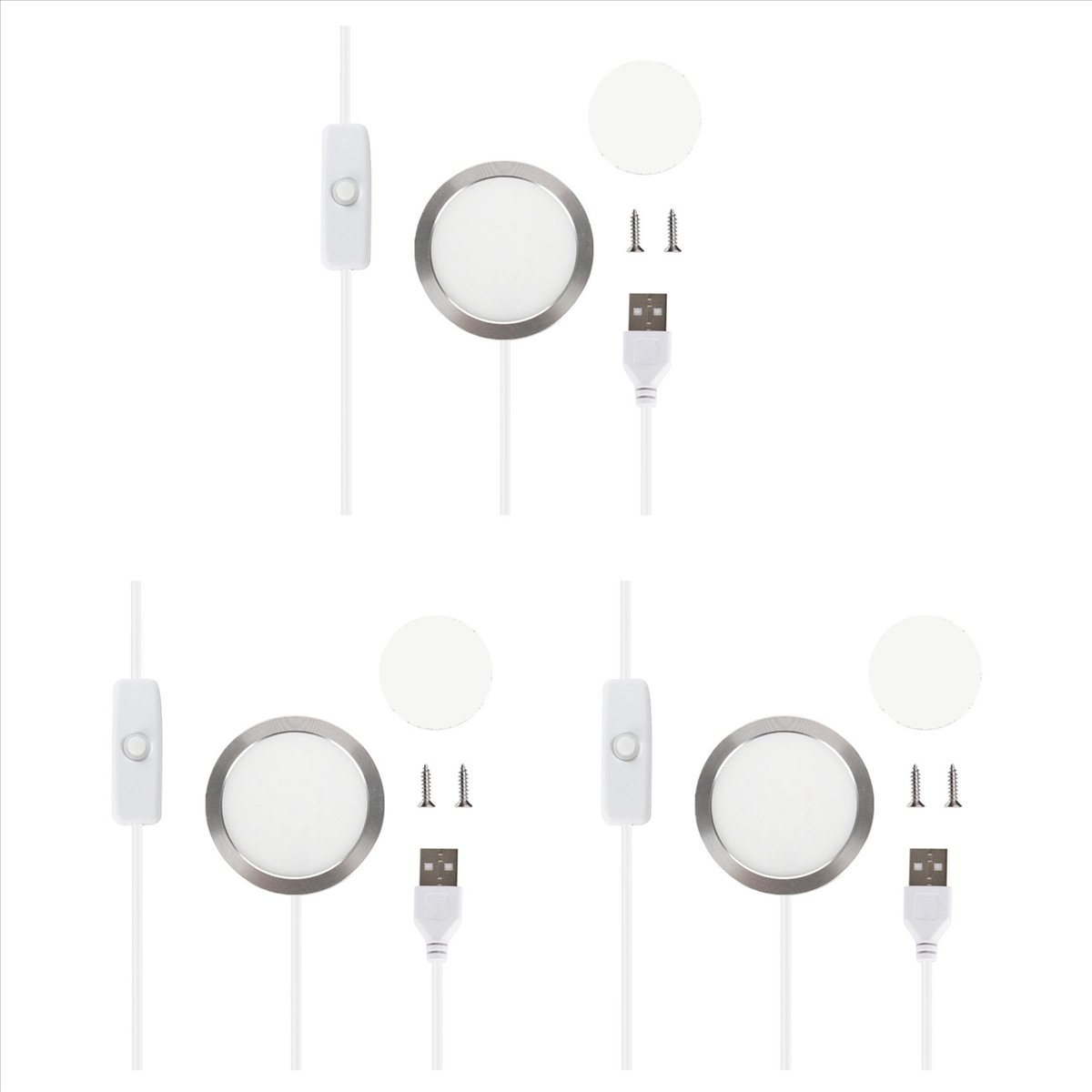 3X DIY LED Night Light Kit for - Model Kit House 评论和价格