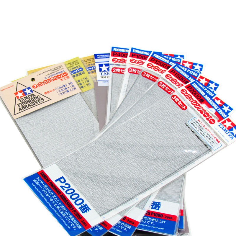 Tamiya Finishing Abrasives San - Model Kit Tool Set 评论和价格