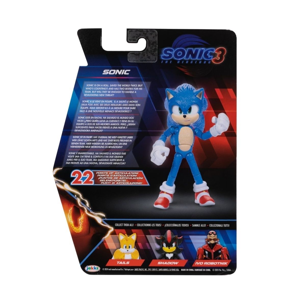 Sonic The Hedgehog 3 Movie Act - Model Kit Sonic 评论和价格