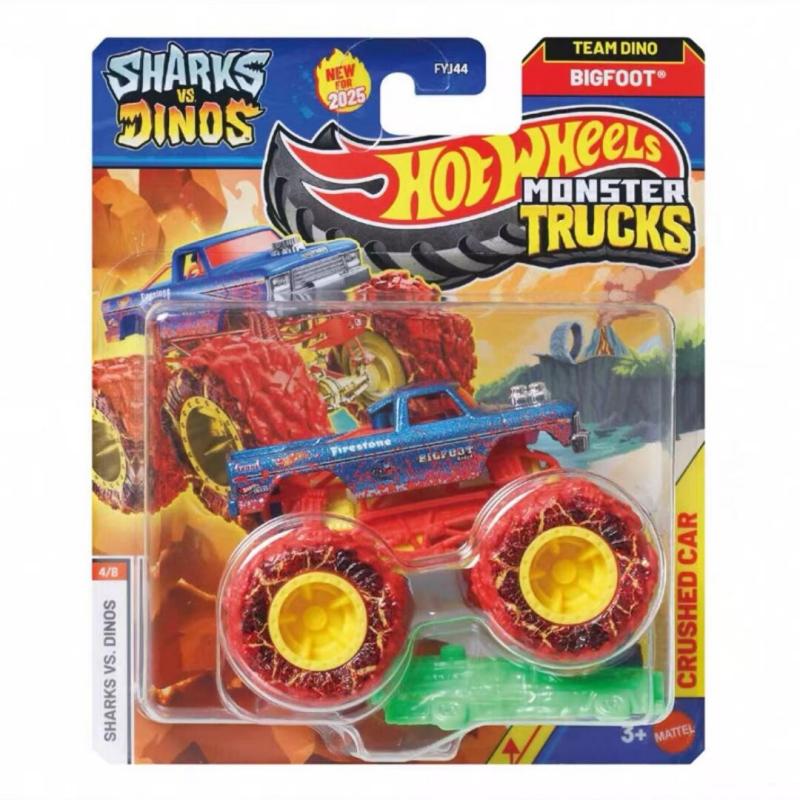 Hot Wheels Wild Monster Trucks - Hot Wheels Car Monster Trucks 评论和价格