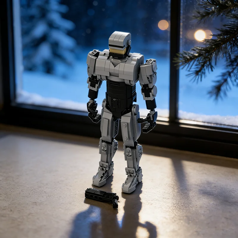 522pcs MOC Robocop Model Build - Model Kit Robocop 评论和价格