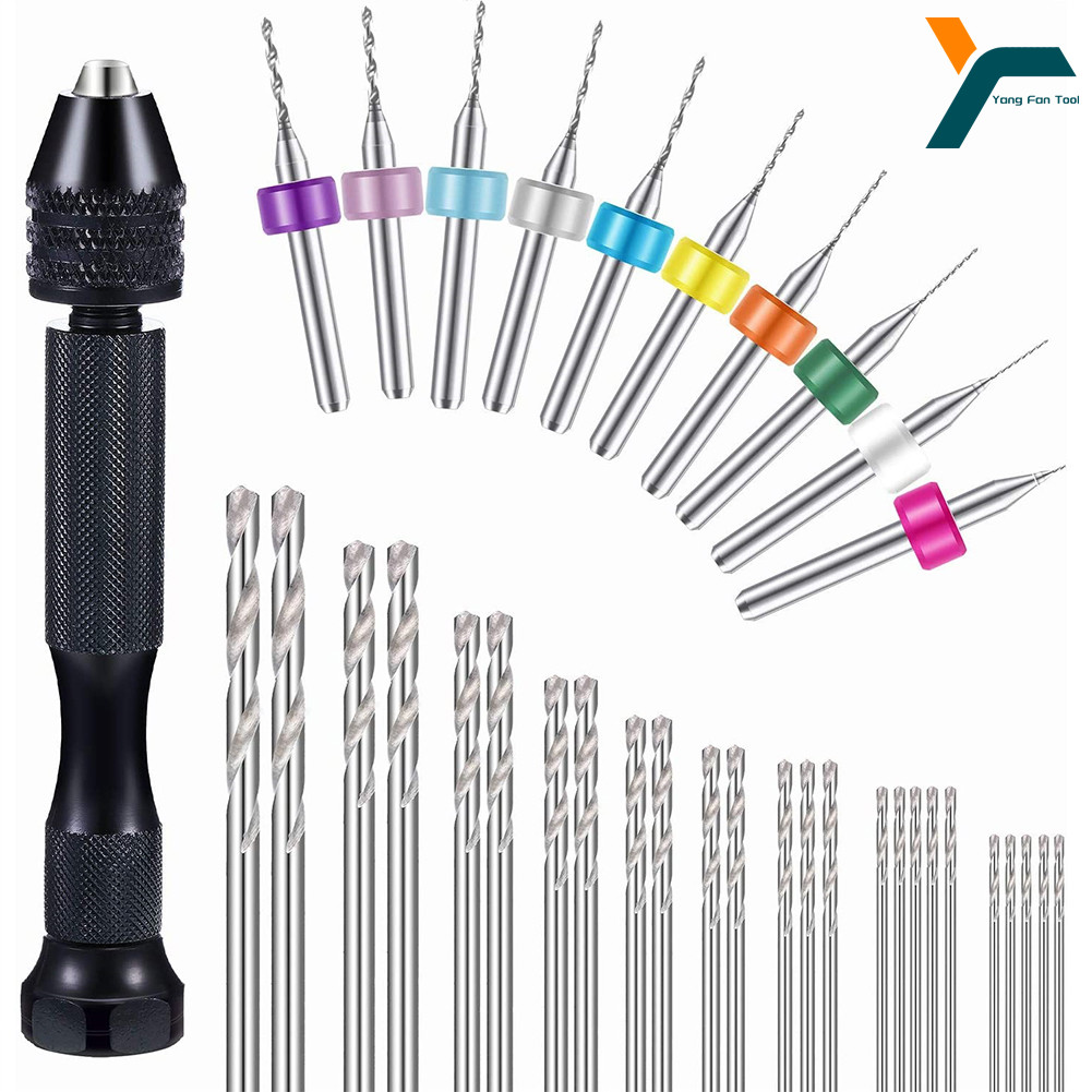 36Pcs Micro Hand Drill Bits Se - Pin Vice Micro 评论和价格