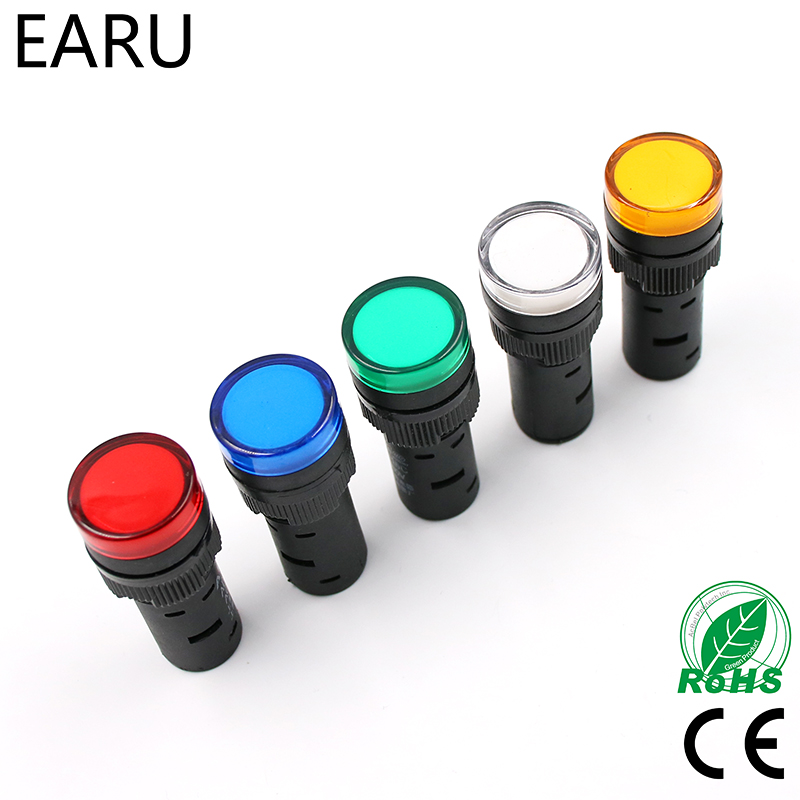 1pcs 16mm Panel Mount Signal P - Panel Line Marker 评论和价格