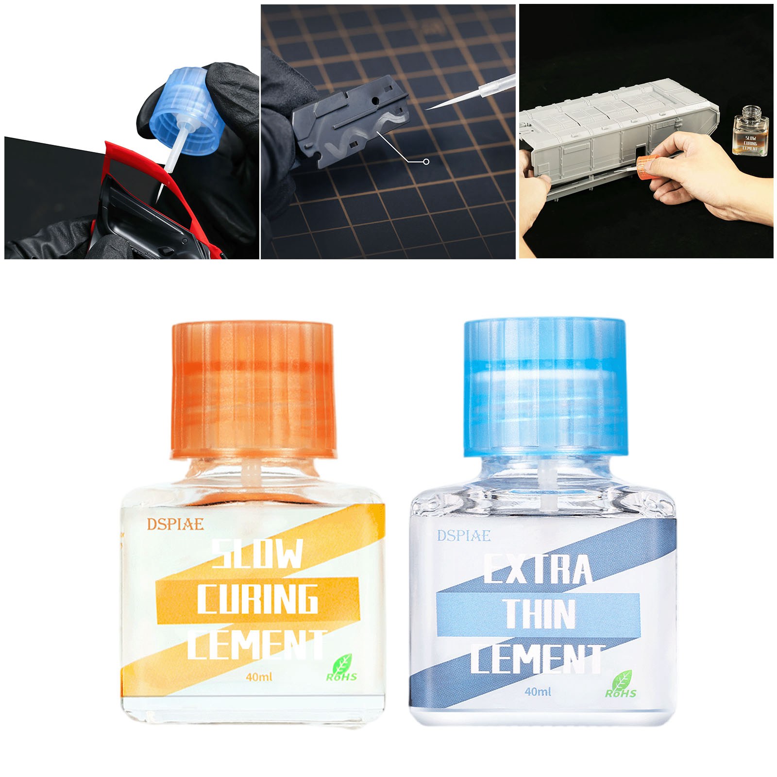 DSPIAE ETC-01 ETC-02 Quick-dry - Model Kit Tool Set 评论和价格