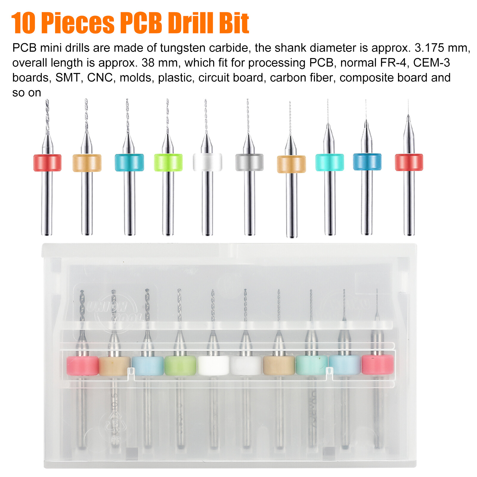 60Pcs Mini Micro Hand Drill Bi - Pin Vice Micro 评论和价格