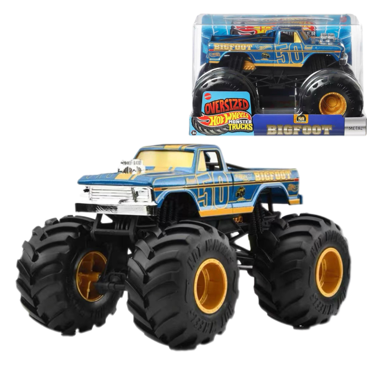 Hot Wheels Monster Trucks Bigf - Hot Wheels Car Monster Trucks 评论和价格
