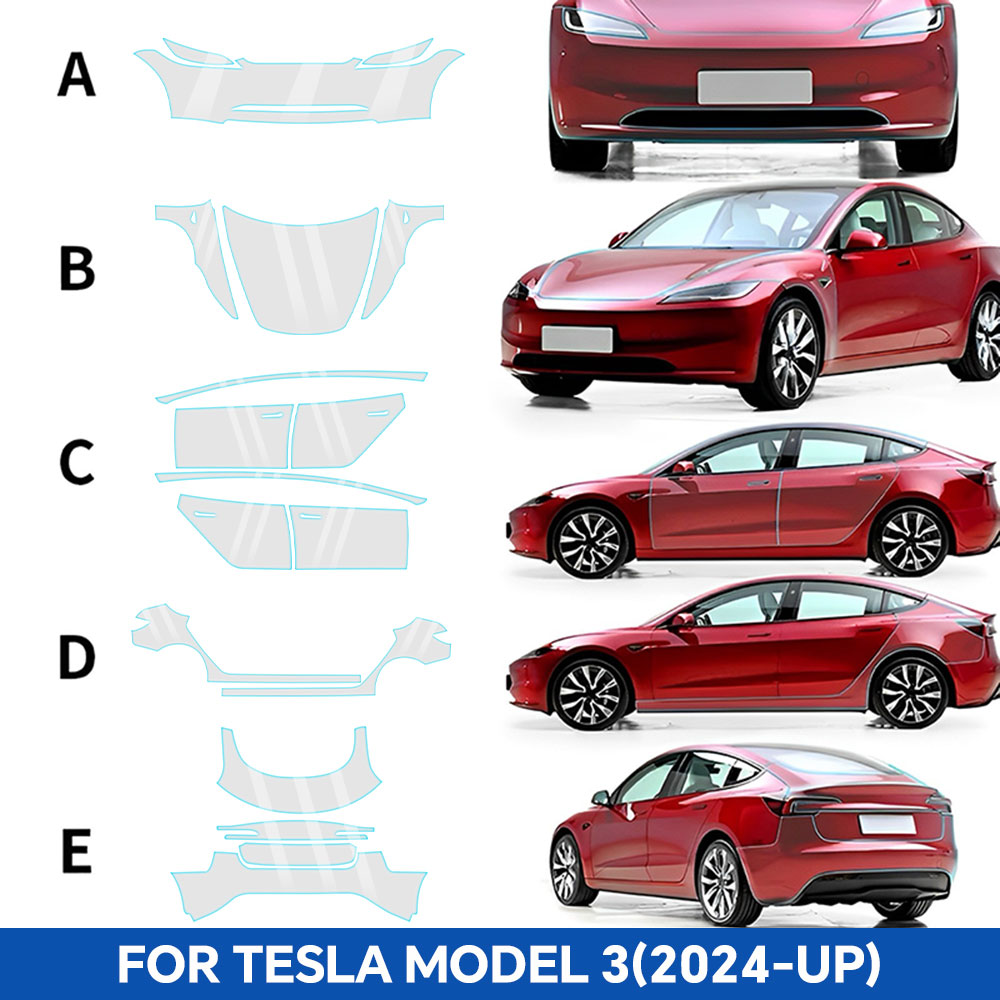 Paint Protection Film for Tesl - Logo Model Kit 评论和价格