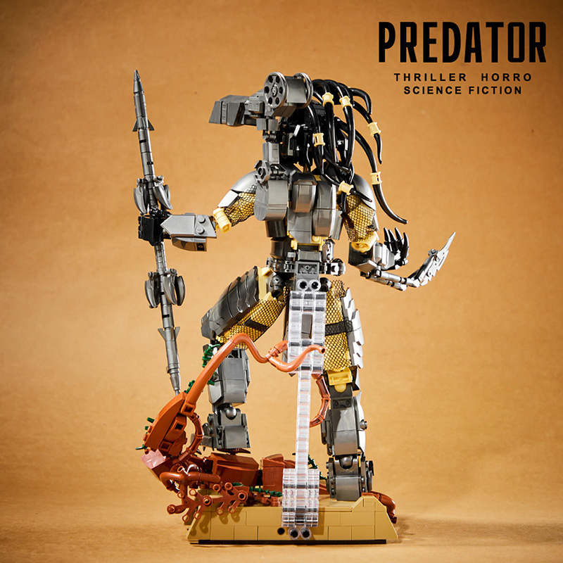 Creative MOC Predator Alien Fi - Model Kit Robocop 评论和价格