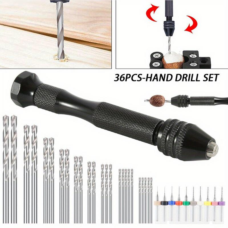 36Pcs/Set Micro Hand Drill Bit - Pin Vice Micro 评论和价格