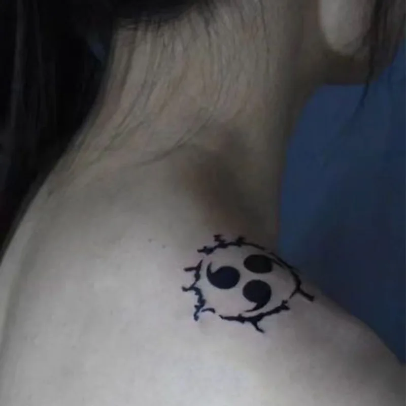 Anime Naruto Tattoo Stickers T - Logo Model Kit 评论和价格