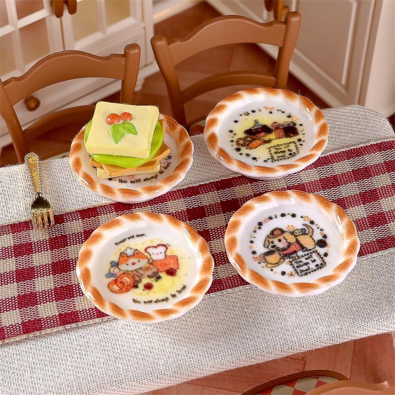 10Pcs/set Dollhouse Miniature  - Model Kit House 评论和价格