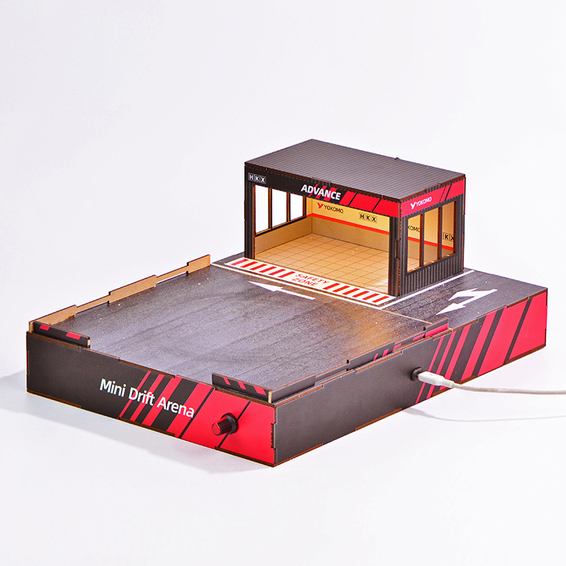 1:64 Scale DIY Drift Track Dio - Model Kit Store 评论和价格