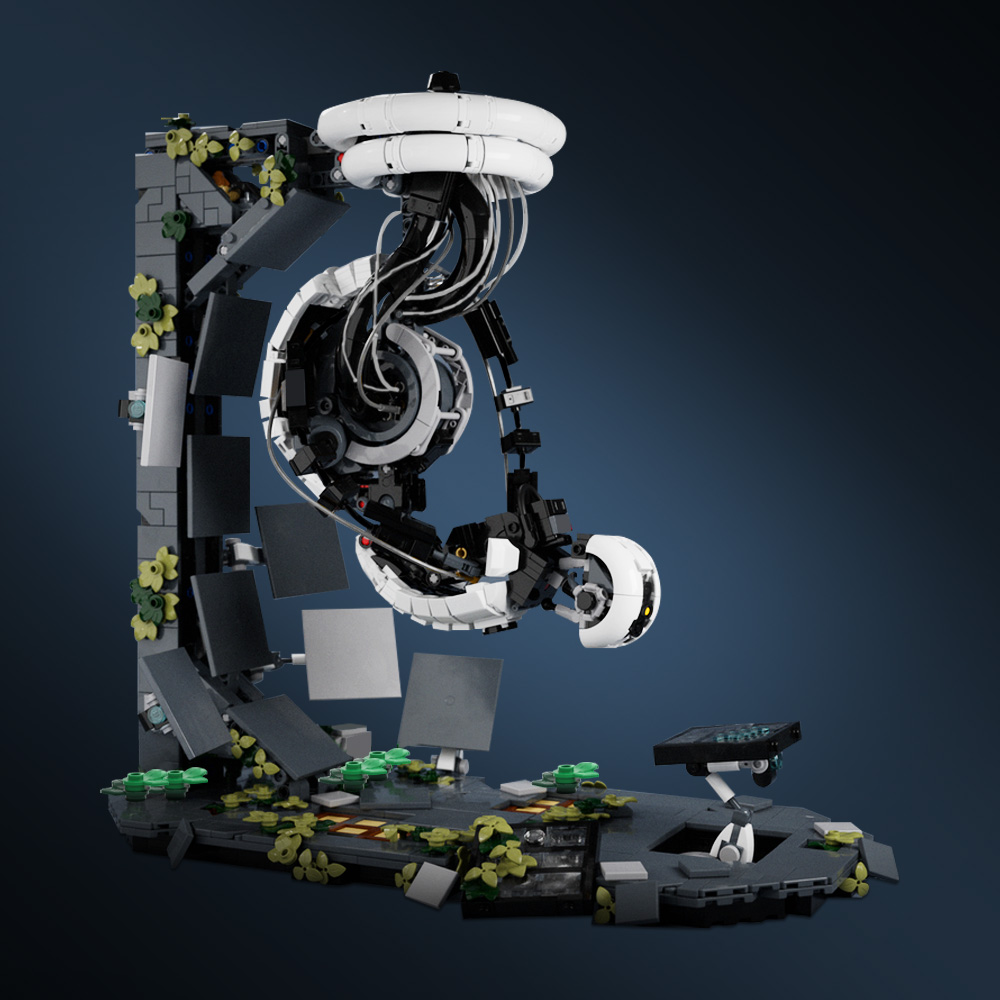 MOC Portal 2 GLaDOS Robot Buil - Model Kit Robocop 评论和价格