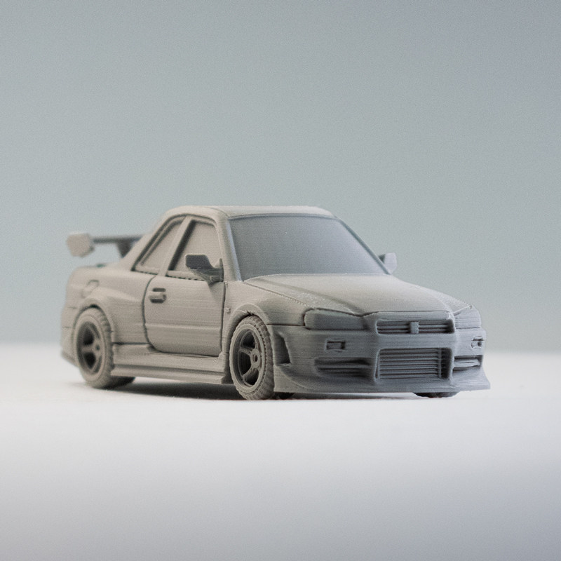 Nissan GTR R34 car model assem - Model Kit R34 评论和价格