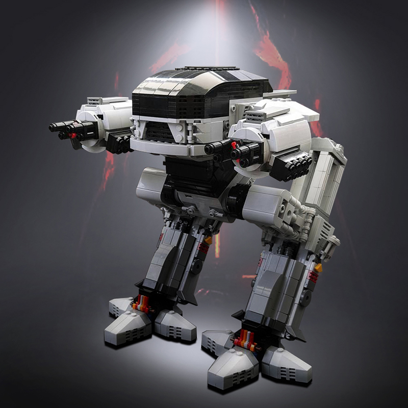 Gobricks UCS Scale ED-209 Robo - Model Kit Robocop 评论和价格