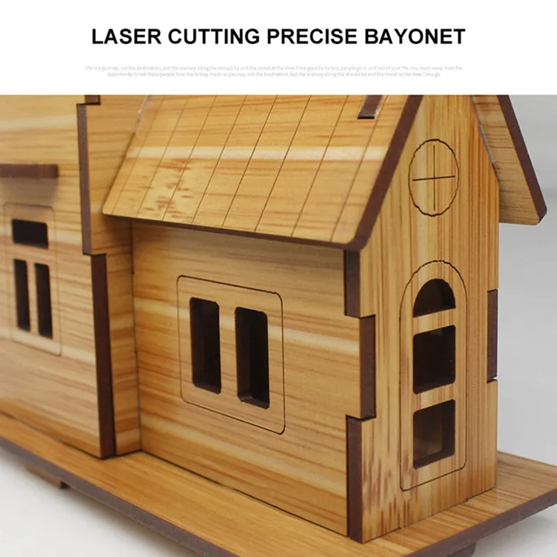 3D Wooden Puzzle Model GamesCo - Model Kit House 评论和价格
