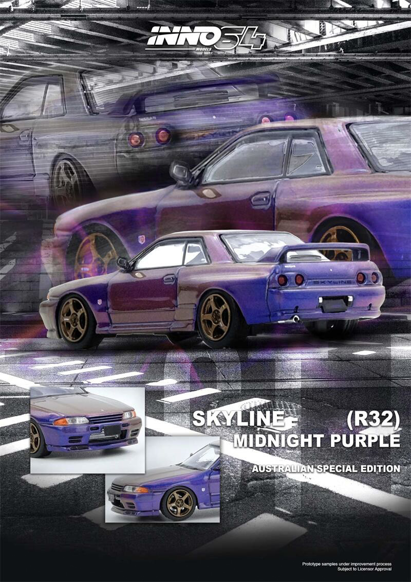 INNO 1:64 R35 WIDEBODY AORUS X - Model Kit R34 评论和价格