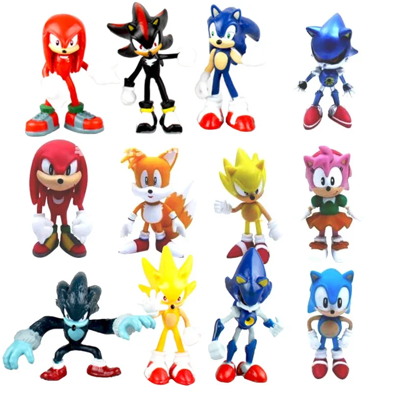 Set Sonic Figure Tails Werehog - Model Kit Sonic 评论和价格