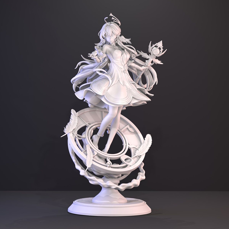 Unpainted 3D Printed Figure An - Model Kit Figures 评论和价格