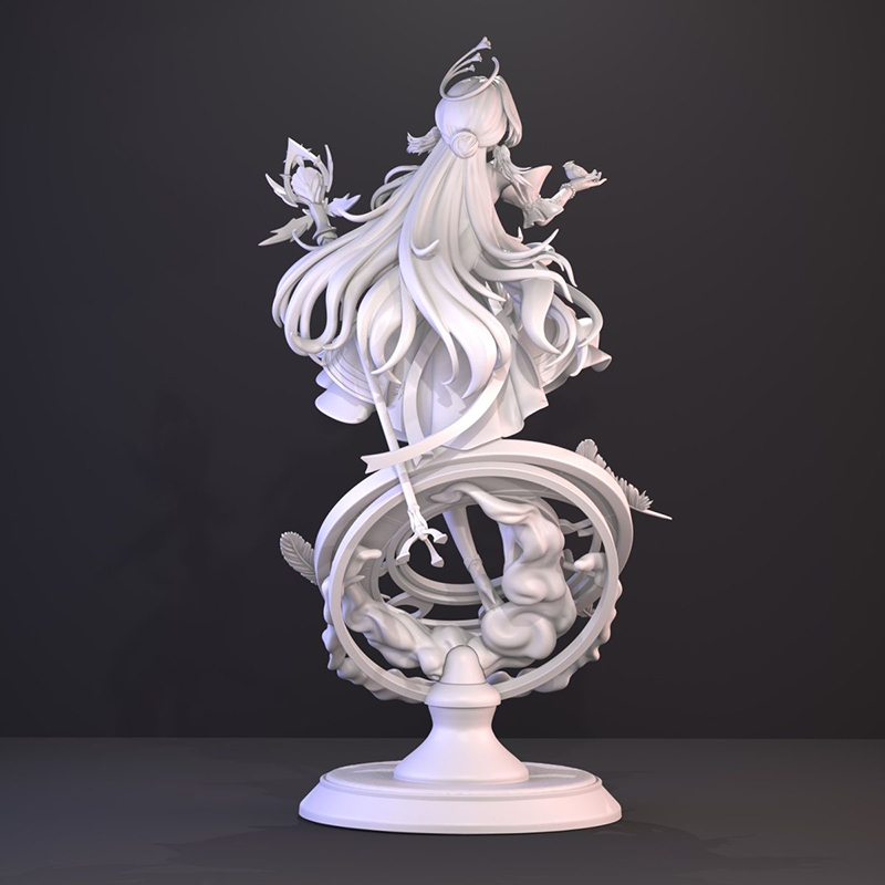 Unpainted 3D Printed Figure An - Model Kit Figures 评论和价格