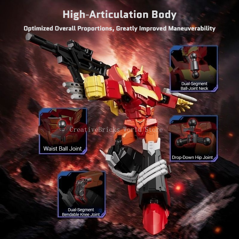 Blokees Transformers Galaxy Ve - Model Kit Rodimus 评论和价格