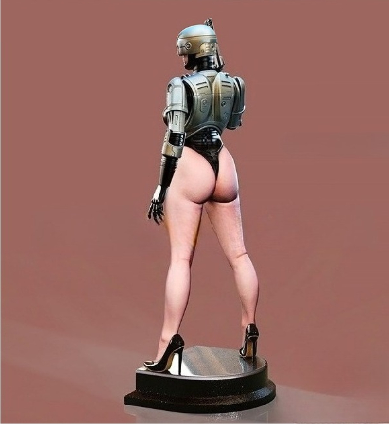 1/24 Scale Die-Cast Resin Figu - Model Kit Robocop 评论和价格
