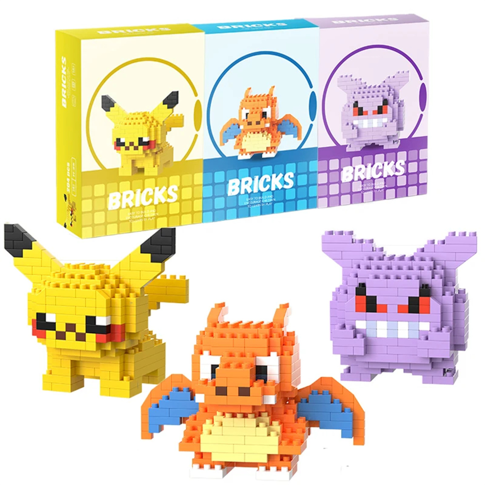Pokemon Micro Building Blocks  - Model Kit Store 评论和价格