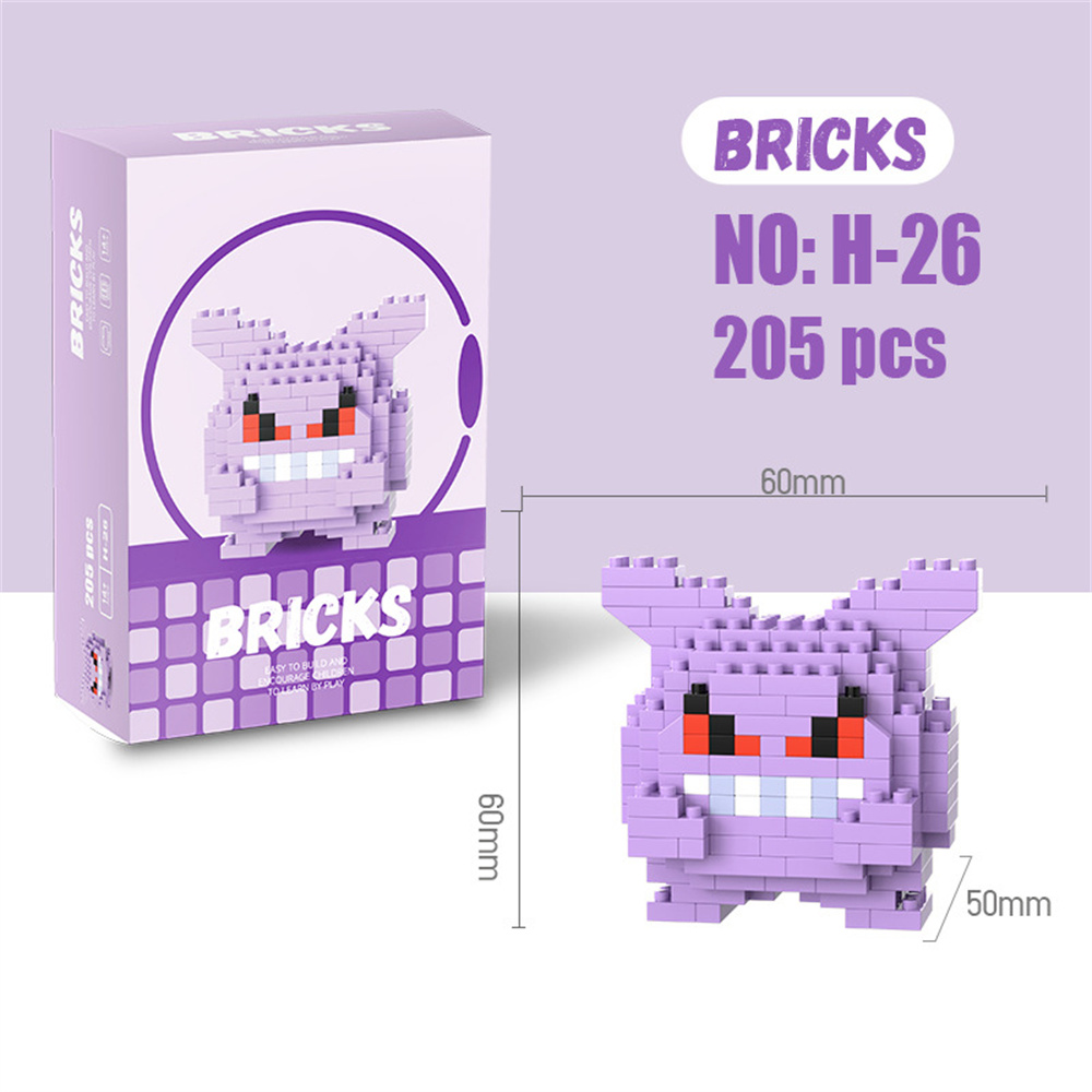 Pokemon Micro Building Blocks  - Model Kit Store 评论和价格