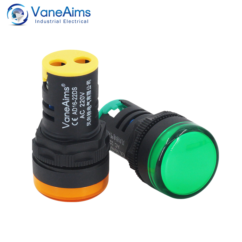 10pcs 22mm LED Indicator Light - Panel Line Marker 评论和价格