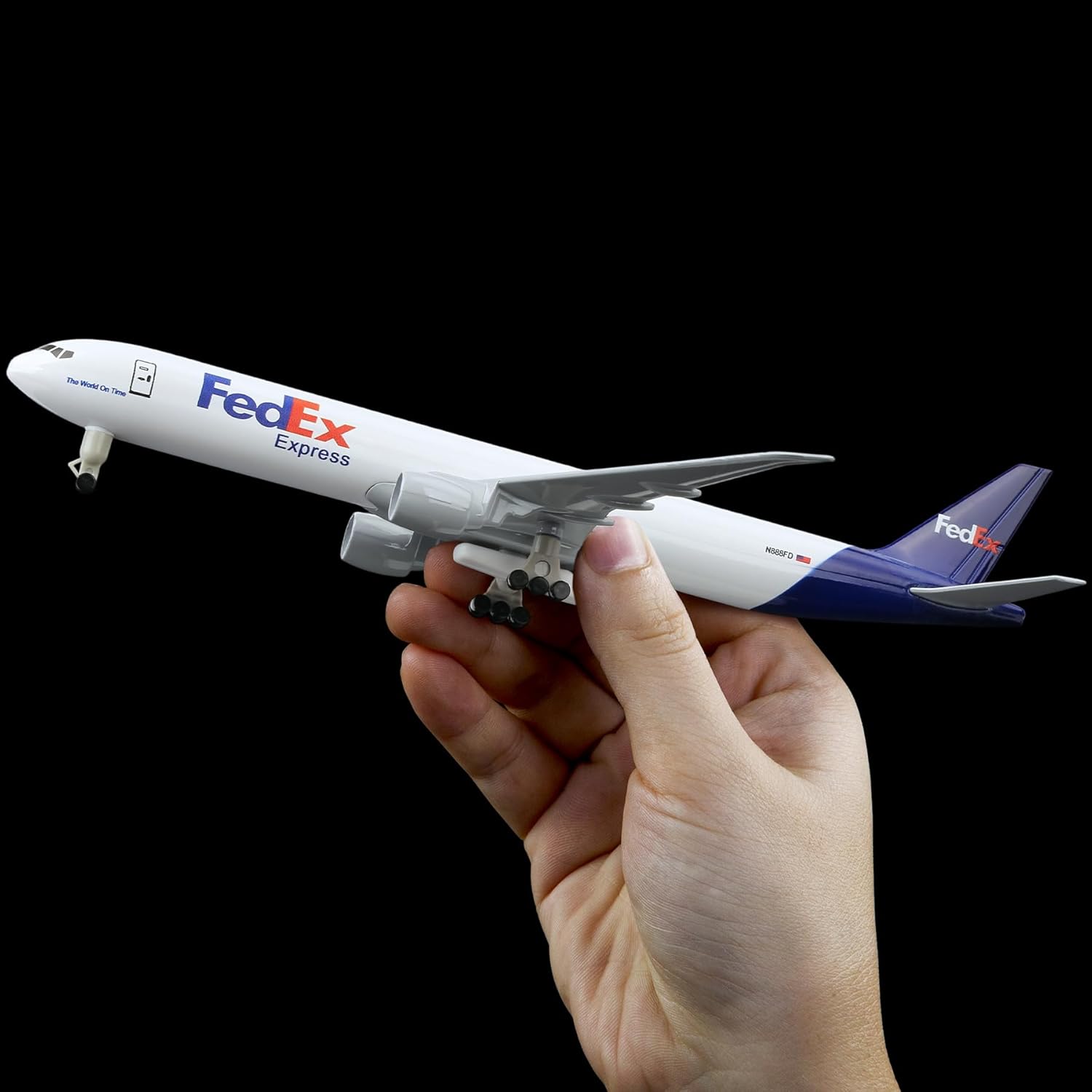 20cm Fedex B777 Airplane Model - Model Kit Store 评论和价格